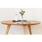 Dubový konferenční stolek Orbetello 2 - 90 cm - 02