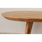 Dubový konferenční stolek Orbetello 2 - 90 cm - 05
