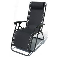 VÝPRODEJ - Polohovací křeslo Oxford - černá 01