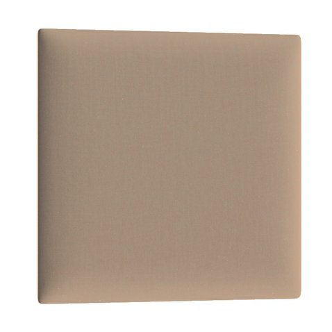 Čalouněný panel Quadratta 30x30 cm - světle hnědá