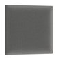Čalouněný nástěnný panel Quadratta 40x40 cm - středně šedá