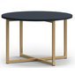 Kulatý konferenční stolek Pula 60 cm - tmavě modrá - 02