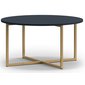 Prostorný konferenční stolek Pula 80 cm - tmavě modrá - 02