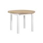 Jídelní stůl Poli 4 – moderní design pro 4 osoby - dub artisan / bílá 01
