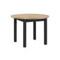 Jídelní stůl Poli 4 – moderní design pro 4 osoby - dub artisan / černá