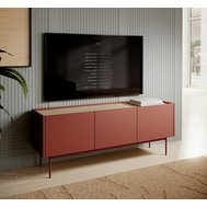 TV stolek Color - cihlová/dub linea TV stolek Color - cihlová/dub linea