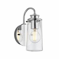 Koupelnová nástěnná lampa Braelyn - leštěný chrom