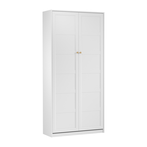 Sklápěcí postel Rel 90 x 200 cm - bílý mat 01