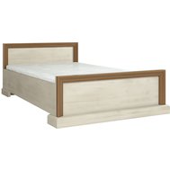 Dvoulůžková postel Royal 160 x 200 - norská borovice / divoký dub