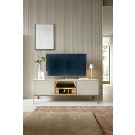 Televizní stolek s osvětlením Sento - kašmír 05