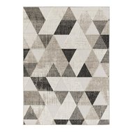 Koberec s geometrickým vzorem Eustache beige - 120 x 180 cm