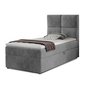 Boxspring Rivia s úložným prostorem - 90 x 200 cm / tmavě šedá 02