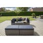 Šedý zahradní lounge set Rossi – pohodlné sezení
