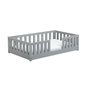 Nízká dětská postel Lilly 1 - 90 x 200 cm - šedá 09