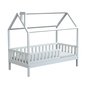 Dětská postel Alfie PLUS 2 se snímatelnou zábranou - 80 x 160 - bílá 02