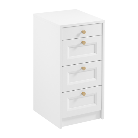 Komoda Rel - bílý mat 01