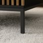 Konferenční stolek Meorati - dub artisan / černá 04