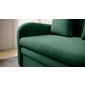 Malé sofa Ario s rozkládací funkcí - tmavě zelená 06