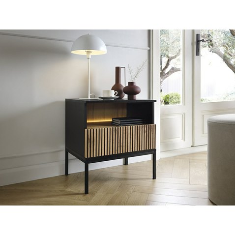 Moderní noční stolek s osvětlením Sento