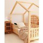 Dětská postel Housebed se zábranou 80 x 160 cm - reálné foto 02