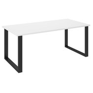 Moderní jídelní stůl Imperial - 185x90 cm - bílá