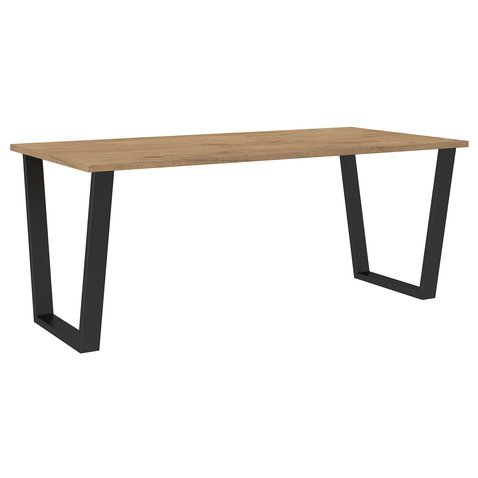 Moderní stůl Nigel - 185x90 cm - dub lancelot - 01