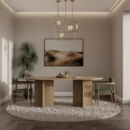 Jídelní stůl LOEN – dub cremona