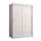 Šatní skříň s posuvnými dveřmi Ramiro 1 - 120 cm / bílá 02