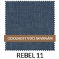 Tkanina Rebel 11 - tmavě modrá