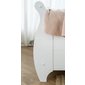 Manželská postel z masivu borovice Toskania 2 - 160 cm / bílá 04