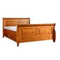 Manželská postel z masivu Toskania 2 - 160 x 200 cm - medová borovice 02