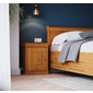 Manželská postel z masivu Toskania 2 - 160 x 200 cm - medová borovice 09