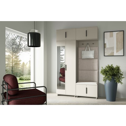 Kašmírová předsíňová stěna Bianco 1 - 01