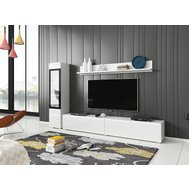 Obývací sestava VERA I - čistý design v bílé barvě 01