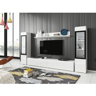 Obývací sestava VERA II - kouzelná atmosféra domova v bílém provedení 01