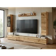 Obývací sestava Vera XL - harmonie stylu a dřeva v odstínu dub Wotan 01