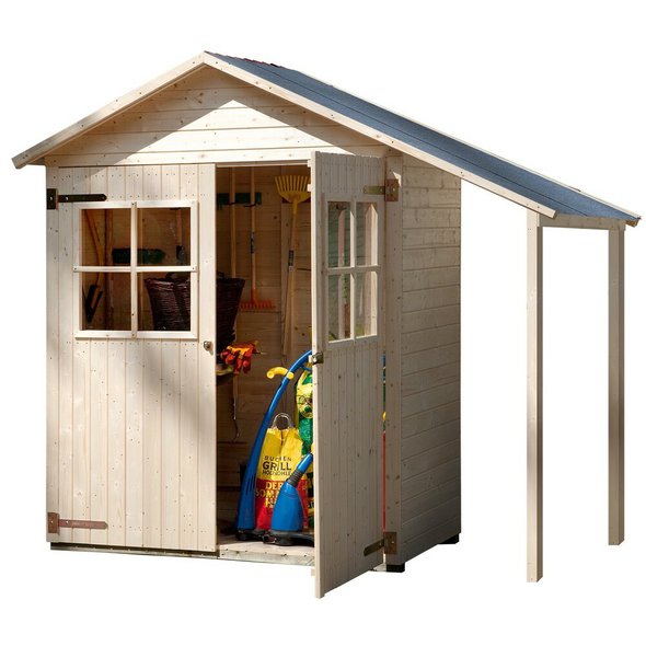 Masivní dřevěný zahradní domek WEKA 357