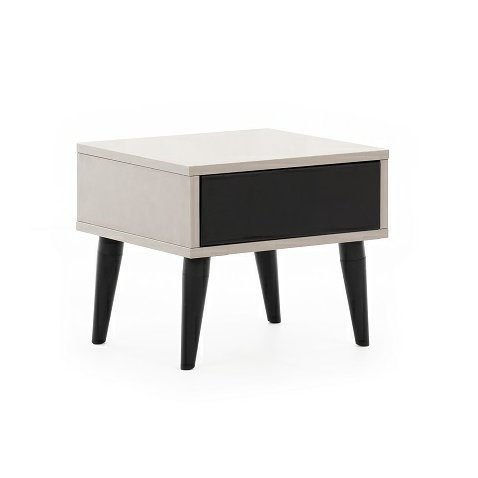 Béžový noční stolek Ufficio - 01