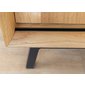 Prostorný dubový TV stolek Modern Loft 3 - 200 cm - 04