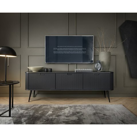 Televizní stolek Zova - černá - 01