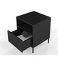 Noční stolek v minimalistickém designu Dancan Mirka - černá 06