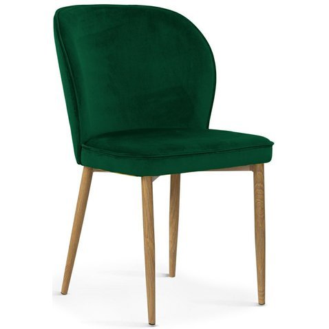 Tmavě zelená židle AINE 14 - 01