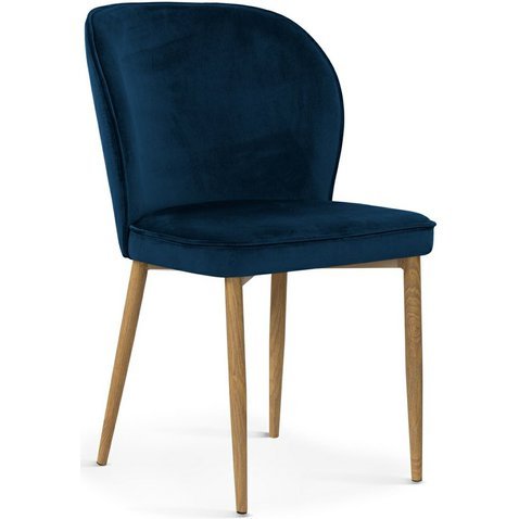 Tmavě modrá židle AINE 2 - 01