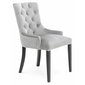Luxusní židle AUGUST 4 - stříbrná - 03