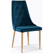 Modrá židle KAREN 4