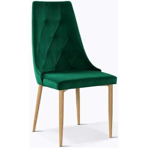 Tmavě zelená židle KAREN 12 - 01
