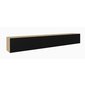 NOE frézovaný závěsný TV stolek 300 cm - dub artisan/černý mat 02