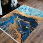 Stylový koberec Horeca - 80x150 cm - modrá - 02