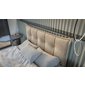 Prostorná čalouněná postel Foxy - 200 x 200 cm - 03