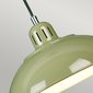 Závěsná lampa Franklin v retro stylu - zelená 03